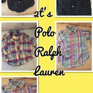 3! 2ts polo shirts $10 bundle