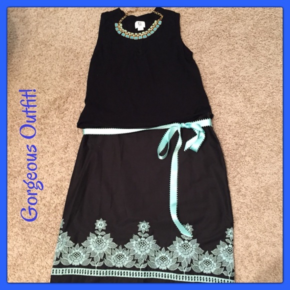Karen Kane Skirt Outfit