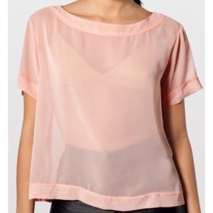 BUNDLE American Apparel Chiffon Tee and dress