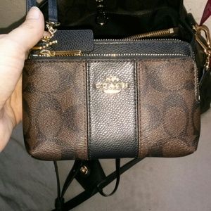 Authentic coach purse and wallet