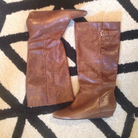 Steve Madden real leather boots