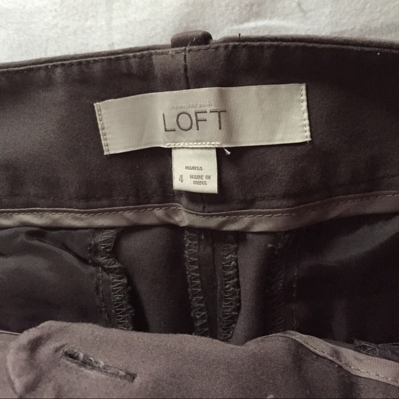 Brown bootcut LOFT pants - Picture 4 of 4