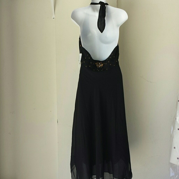 😁SOLD OUT🤣Clearance. beautiful black dress. NWT - Picture 4 of 4