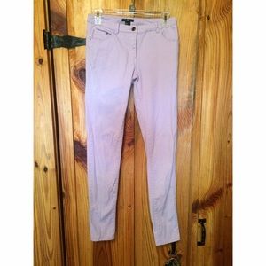 H&M high waisted pastel skinny jeans