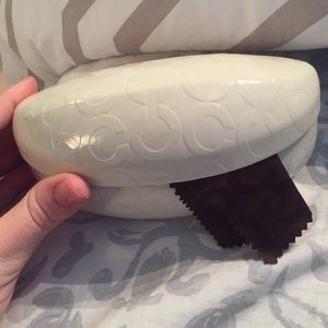 Coach sunglass case!