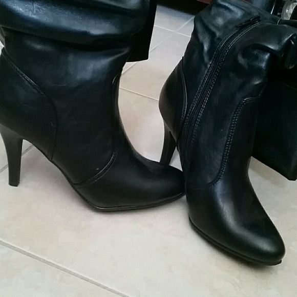 ❌❌❌❌❌SOLD Women boots 7.5 black New - Picture 4 of 4