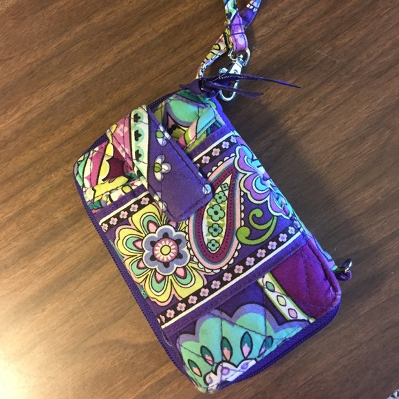 Vera Bradley carry it all wristlet