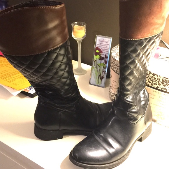 Knee high boots
