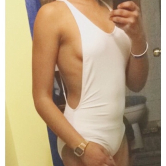 One piece bathing suit