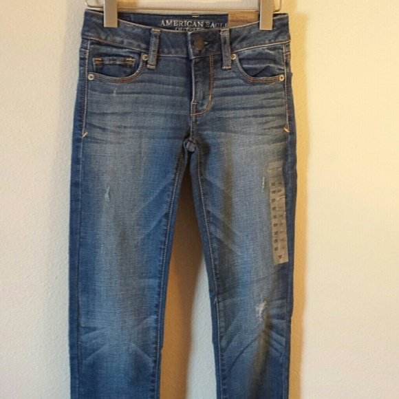 American eagle skinny kick jeans