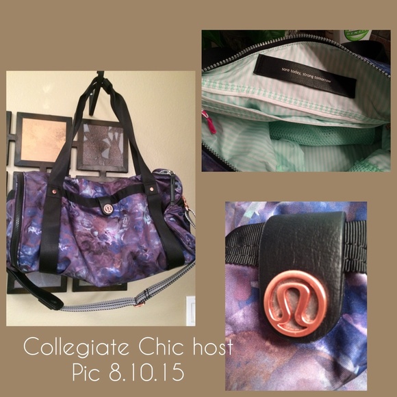 lululemon athletica Handbags - Lululemon Gym Bag. I do not do trades.