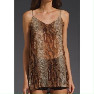 Show Me Your Mumu Top Slip Anaconda Tank Top