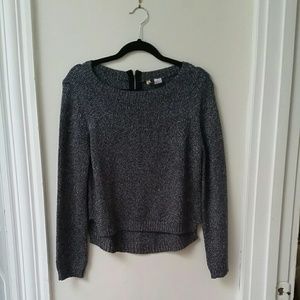 H&M Gray Sparkly Sweater || size 6