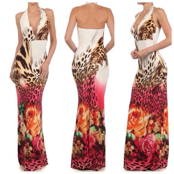 Siren maxi dress  ( SML )
