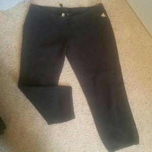 Black Capri sweatpants