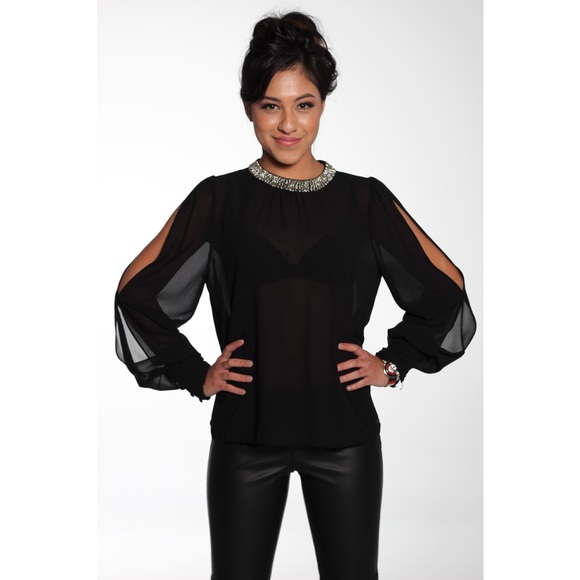 Slit Back Top - Picture 4 of 4