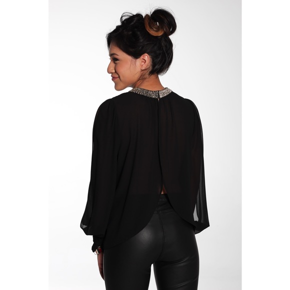 Slit Back Top - Picture 3 of 4