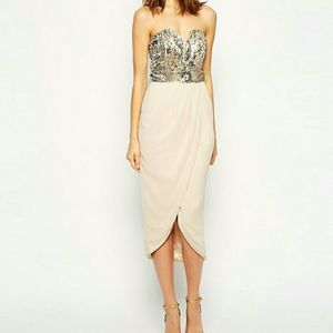 Gorgeous Sweetheart Sequenced Gown