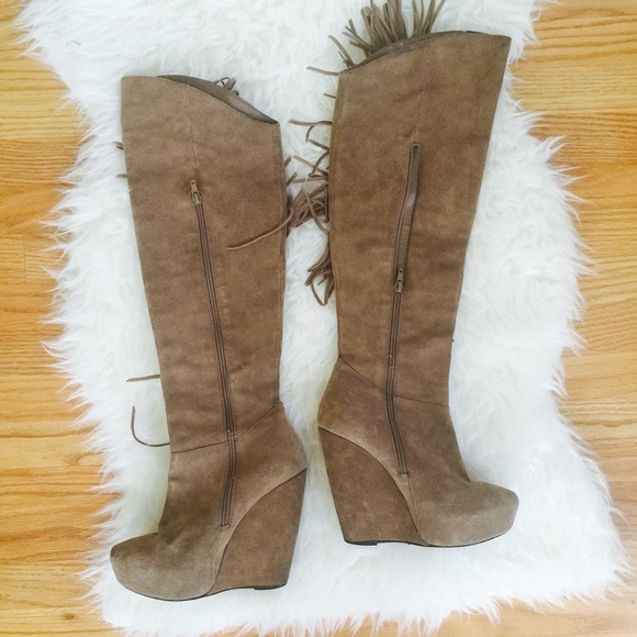 🔱SOLD🔱Steve Madden Badgess Fringe Boot - Picture 2 of 4