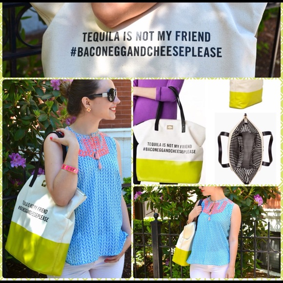 ✨SALE🎈 kate spade Tequila Is Not My Friend Terry