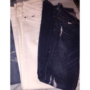 Bundle 2 pairs of hollister jeans
