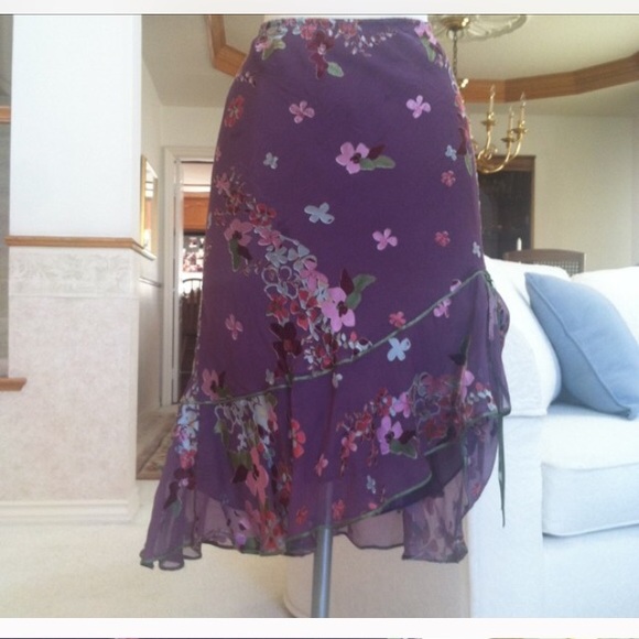 Purple skirt