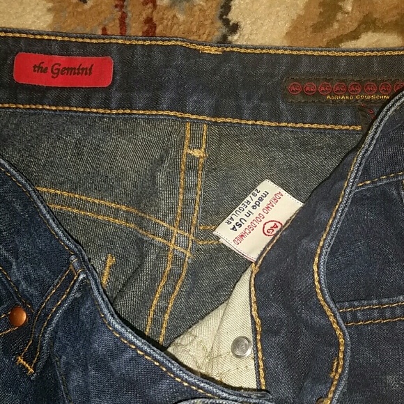Closing Tonight!☆AG JEANS, the GEMINI, 29X32. EUC - Picture 3 of 4