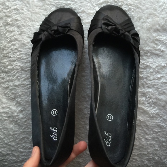 Black dress shoes from deb