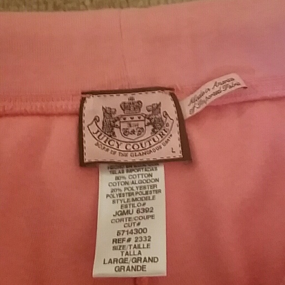 Closing Tonight☆JuicyCouturesweatpants,PERFECT!szL - Picture 3 of 4