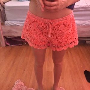 coral shorts