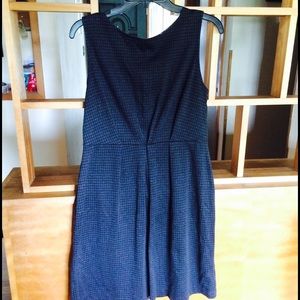 Merona gray and black houndstooth slip dress