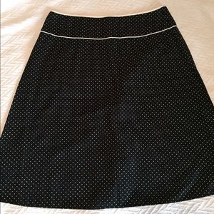 Bundled - NY & Co Black/Cream Polka Dot Skirt