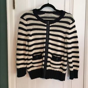 LOFT zip sweater