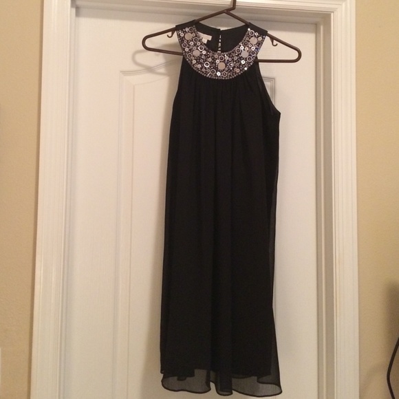 London Times black dress