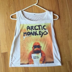 Arctic Monkeys custom band shirt