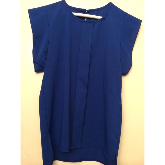 Bundle royal blue top, gap coral top and peach top