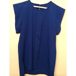 Bundle royal blue top, gap coral top and peach top