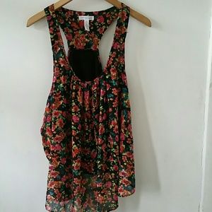 Sold!!!3x Flower Print top Sold!!!