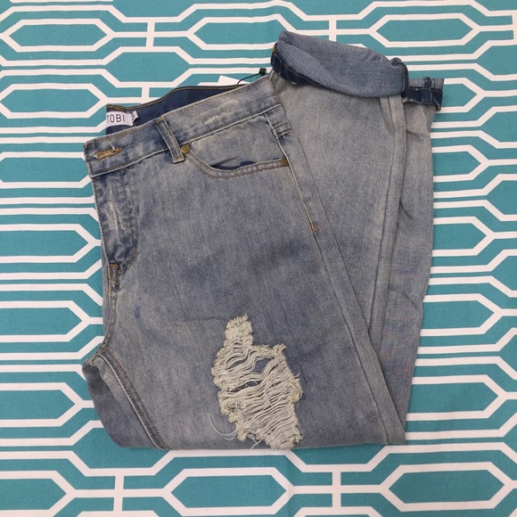 NWT - Tobi Hampton Boyfriend Jeans