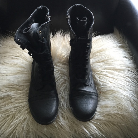 Brand New Mid calf combat boots!