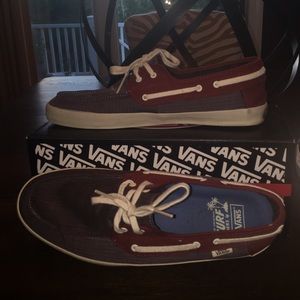 Vans- surf siders. Size: 10 womens