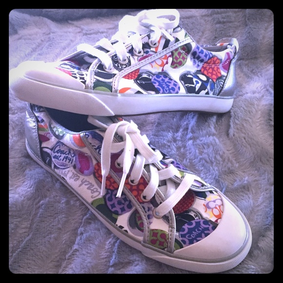 Coach Button Tennis Shoes