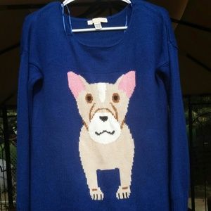 Cute Navy Blue Sweater