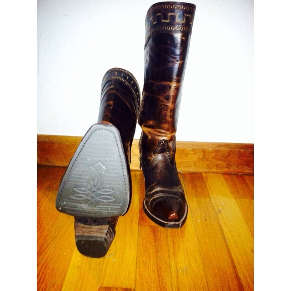 Ariat Sahra Sassy Brown Cowgirl Boots