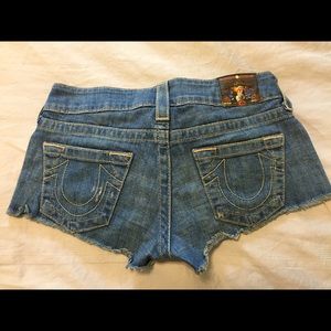 True religion jean shorts