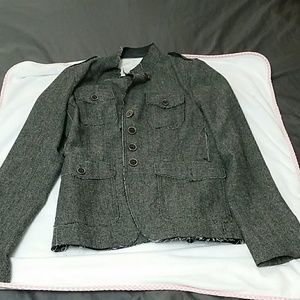 Military style blazer