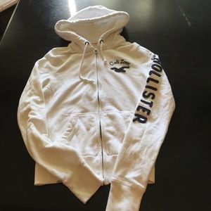 Hollister zip up hoodie