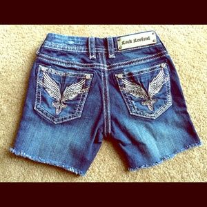 Rock Revival cut off shorts, sz 24