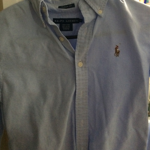 Blue polo