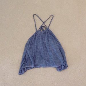 Holister cropped halter tank